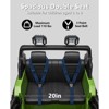 2 Seater Ride on Truck, 24V Battery Powered Electric Vehicle w/Remote Control, LED Lights, Story, Suspension System, MP3, Ride on Toy for 3+ Kids - 2 of 4