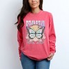 Simply Sage Market Women's Mama Butterfly Long Sleeve Garment Dyed Tee - 2 of 2