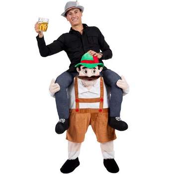 Adult Ride On Oktoberfest Beer Guy Costume