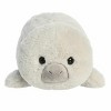Aurora Medium Mumbles Manatee Spudsters Adorable Stuffed Animal Gray 11.5" - 2 of 4
