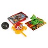 Bakugan Starter 3-Pack, Special Attack Dragonoid, Nillious, Hammerhead Customizable Spinning Action Figures and Trading Cards - 3 of 4