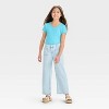 Girls' Short Sleeve Textured T-Shirt - Cat & Jack™ - 3 of 3