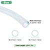 Unique Bargains Clear Braided PVC Tube Industrial Tubing 7/10 x 1/2 Inch 9.85FT 1 Pc - 3 of 4