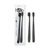 hello Activated Charcoal Infused Bristle Toothbrush - Trial Size - 2ct - image 2 of 3