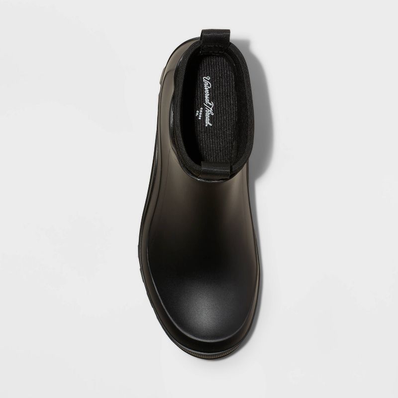 Women's Mona Rain Boots - Universal Thread™ Black, 4 of 6