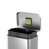 EKO Stainless Steel 50L Madison Step Trash Can - 3 of 4