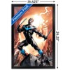 Trends International DC Comics - Nightwing - Fire Framed Wall Poster Prints - 3 of 4