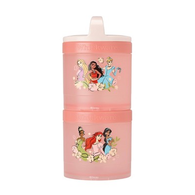 Whiskware Stackable 2 Food Storage Jar Snack Pack - Disney Princess