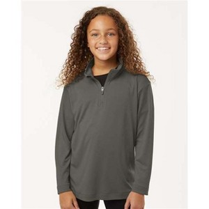 EG PRO Girls Pullover Sweater Quater-Zip Pro Lock Performance - 1 of 4