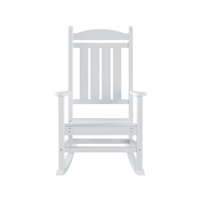 WestinTrends All-Weather Outdoor Patio Poly Classic Porch Rocking Chair