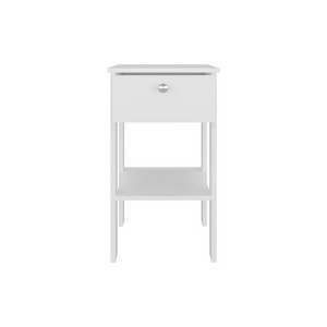 Gulches Nightstand with 1 Drawer & 1 Open Shelf, 4 Sturdy Legs, Compact Design for Small Spaces, Ready-to-Assemble - 1 of 4