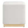 Modway Tilden 17 in. Square Performance Velvet Upholstered Ottoman - 2 of 4