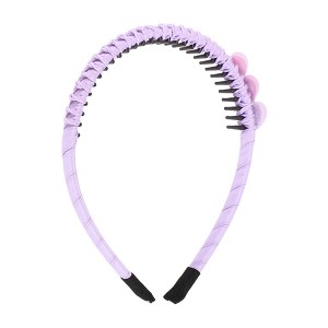 Unique Bargains Gilr's Classic Heart-shaped Headbands 5.51"x4.72"x0.83" 1 Pc - 1 of 3