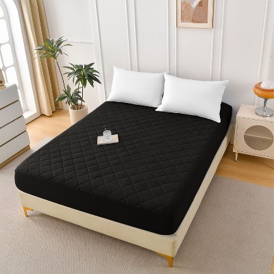 NicBex Waterproof Mattress Pad,Diamond Grid Ultrasonic Mattress Protector with Brushed Fabric and Cotton Filling,Machine Washable