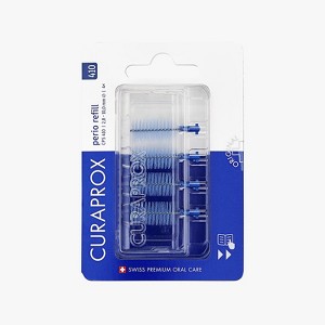 Curaprox CPS Perio Refill Blue, 4-Pack Interdental Brushes for Gentle Cleaning of Larger Gaps - 1 of 4