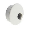 Unique Bargains Office Computer Desk Plastic Cable Hole Cover Grommet 34mm Dia Light Gray - 2 of 4