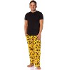 Disney Men's Winnie The Pooh and Friends Jack-O-Lantern Lounge Pajama Pants - 2 of 4
