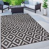 World Rug Gallery Contemporary Geometric Trellis Indoor/Outdoor Area Rug - 2 of 4