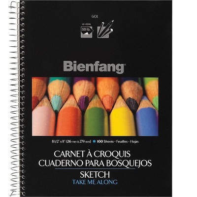Elmer's Bienfang Blank Sketch Pad 8.5 100 Sheets R237117