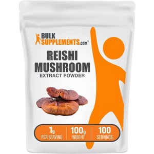 BulkSupplements Reishi Mushroom Extract Powder - 1 of 4