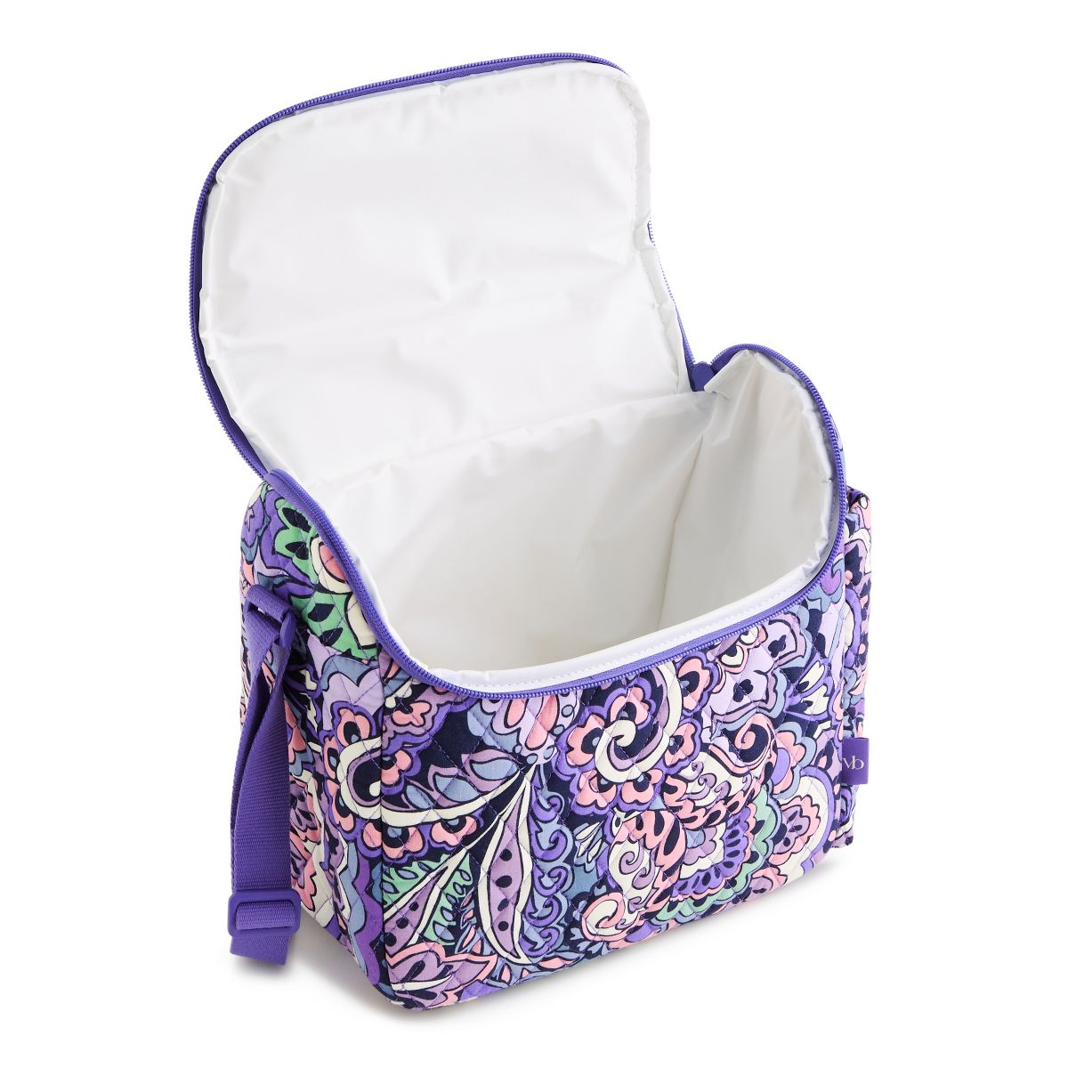 Vera Bradley Women's Outlet Cotton Lunch Crossbody Bag - thumbnail 8