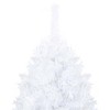 Artificial Pre-lit Christmas Tree with Ball Set White 59.1" PVC - 3 of 4