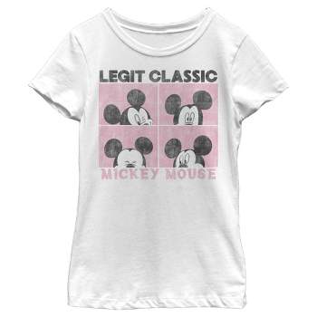 Girl's Disney Mickey Mouse Legit Classic T-Shirt