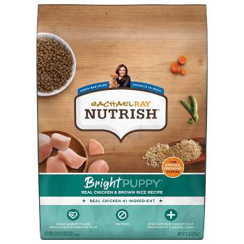 Rachael Ray Nutrish Real Chicken & Brown Rice Recipe Bright Puppy Super Premium Dry Dog Food - 6lbs