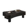 TOAOTBNBO Lift Top Coffee Tables with Curved Safety Corners, Center Tables with Hidden Storage, Modern Coffee Table for Home Office, Black - 2 of 4
