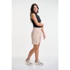 Lafidi Women’s Avia Hi-Rise Bermuda Shorts with Pleated Front and Sleek Pockets for a Polished, Professional Look - 4 of 4