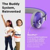 LiLGadgets Wireless Kids Headphones with Built-in Microphone, On-Ear Bluetooth Headset for School, SharePort Technology, Purple - image 4 of 4