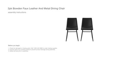 Bowden dining cheap chair target