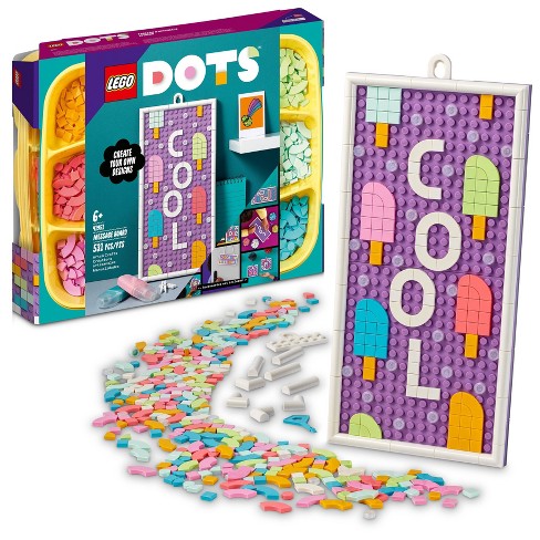 LEGO DOTS Lots of DOTS Lettering Tiles 41950 Ultimate Collection Arts &  Crafts Kit for Kids, Make Custom Messages, Room Decorations, Express