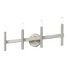 Livex Lighting Copenhagen 4 - Light Vanity in  Brushed Nickel - 4 of 4