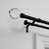Exclusive Home Crystal Ball Double Curtain Rod - 2 of 2