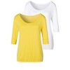 Women's 2 Pk Round Neckline Tops - LASCANA - 4 of 4