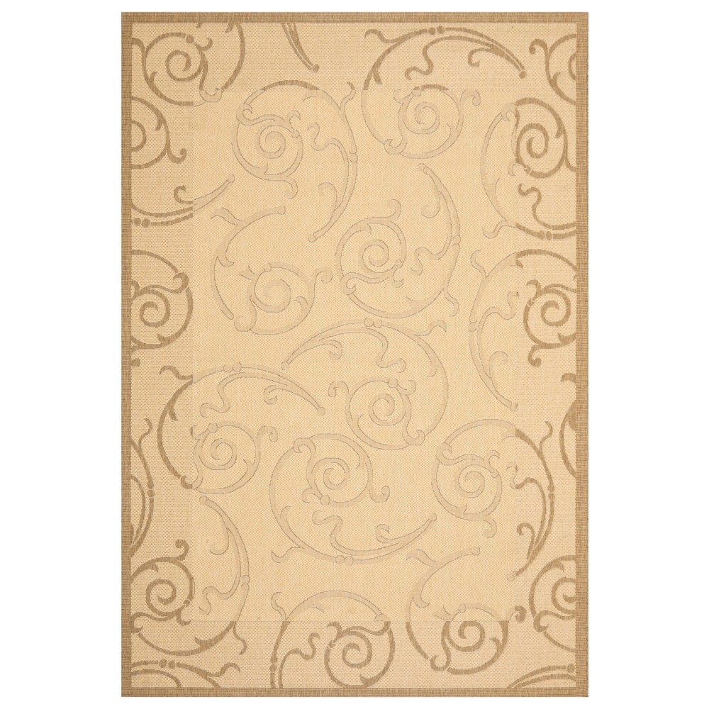  Rectangle Pembrokeshire Outdoor Rug Natural/Brown