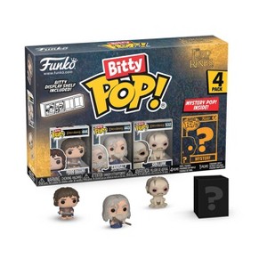 Funko Bitty POP! Lord of the Rings Frodo/Gandalf/Gollum Figures - 4pk - 1 of 4