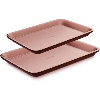 Baking Sheet Tray Set 3 Pack Cookie Sheet Pan for Oven Nonstick Bakeware  Sets wi