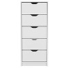 Bella Depot 5 Drawers Tall Dresser - 3 of 4