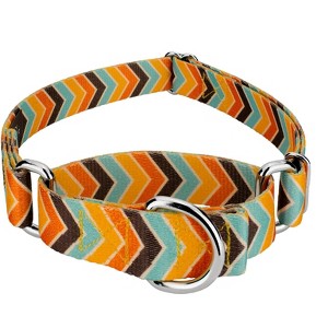 Country Brook Petz Martingale Dog Collar - Chevron and Arrows Collection - 1 of 4