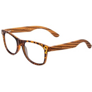 Coyote Eyewear Woodie Reading OR Blue Light Glasses Black Orange Tortoise Brown - 1 of 1