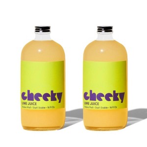 Cheeky Cocktails 100% Lime Juice, 16 Fl Oz (Pack of 2) - 1 of 4