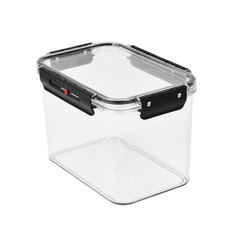 SharpChef Airtight Food Storage Container with Easy locking lids, Date Indicator, Leakproof, Kitchen Pantry Organization and Storage, BPA-Free