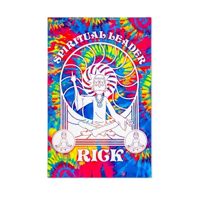 Just Funky Rick and Morty Spiritual Leader Rick 60 x 90 Inch Wall Tapestry