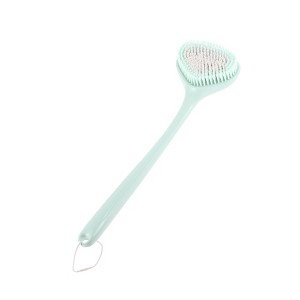 Unique Bargains Long Handle Bath Brush Body Scrubber for Bathroom 16.14"x4.72"x1.57" 1 Pc - 1 of 4
