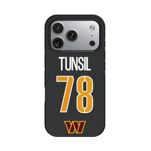 NFL Washington Commanders Players Game Tactic Bump Cell Phone Case for Apple iPhone 17 Series - 1 of 4