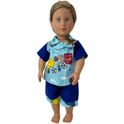 Doll Clothes Superstore Handmade Soccer Print Shorts For Our Generation American Girl My Life Dolls