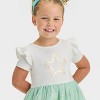 Toddler Girls' Short Sleeve Tulle Dress - Cat & Jack™ - image 2 of 4