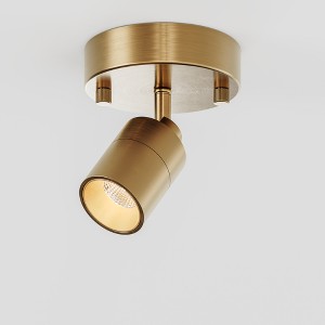 VidaLite Shura LED Spotlight Brushed Brass - 1 of 4